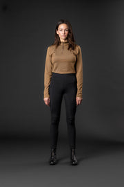 EQUIPAGE SAFINA Vinterridetights. Sort