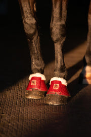 HORSEGUARD LULU Glitter klokker. Rød