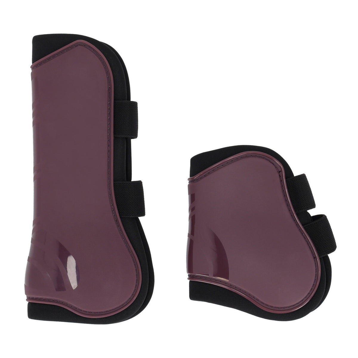 QHP ESSENTIALS Springgamacher. Sæt med 4. Bordeaux