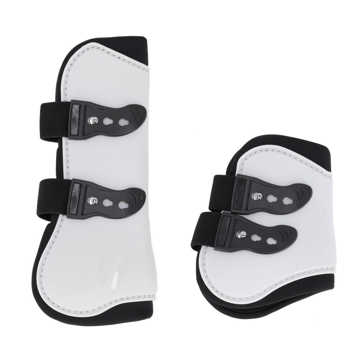 QHP ESSENTIALS Springgamacher. Sæt med 4. Hvid
