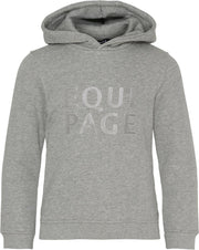 EQUIPAGE KIDS TEELA Hoodie. Grå Melange