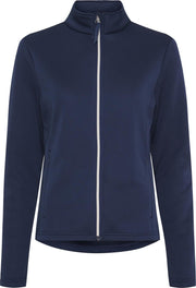 EQUIPAGE VANABE Cardigan med lynlås. Navy