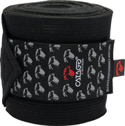 Catago Fleece/elastik Bandager, sort