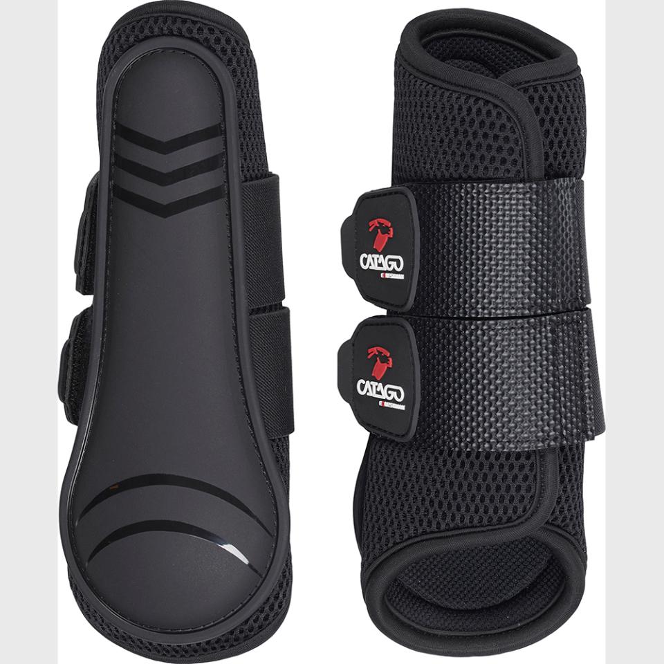 CATAGO FIR-TECH Dressurgamacher med mesh. Sort