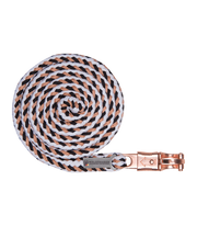 WALDHAUSEN SHINE Træktov med panikhage. Hvid/Sort/Rosegold