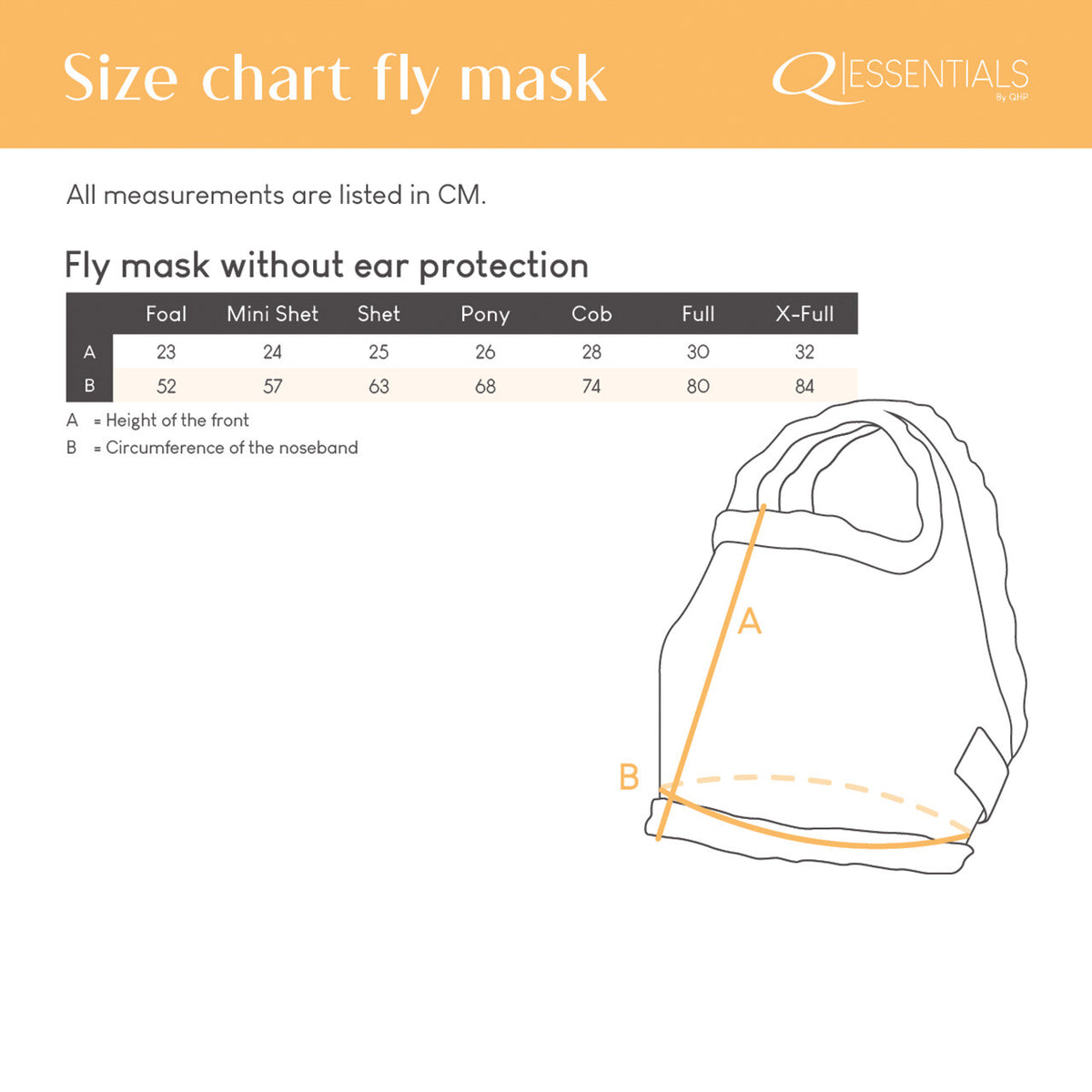 QHP ESSENTIALS Fluemaske uden ører