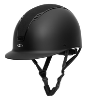 SWING H22 SHINE Ridehjelm. Mat sort/fløjl
