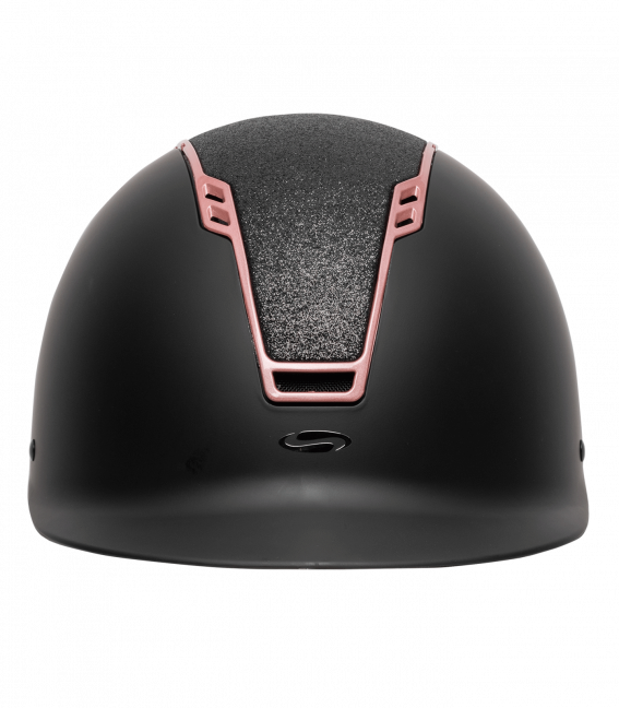 SWING H22 SHINE Ridehjelm. Mat sort/rosegold