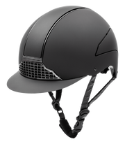 SWING H24 Chrome Ridehjelm. Mat sort.