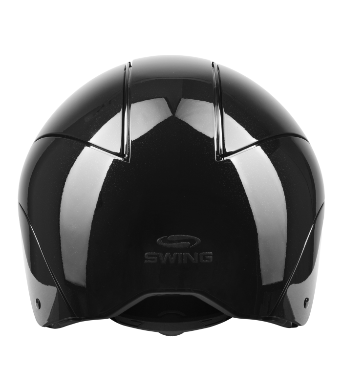 SWING H24 Ridehjelm. Glossy sort.