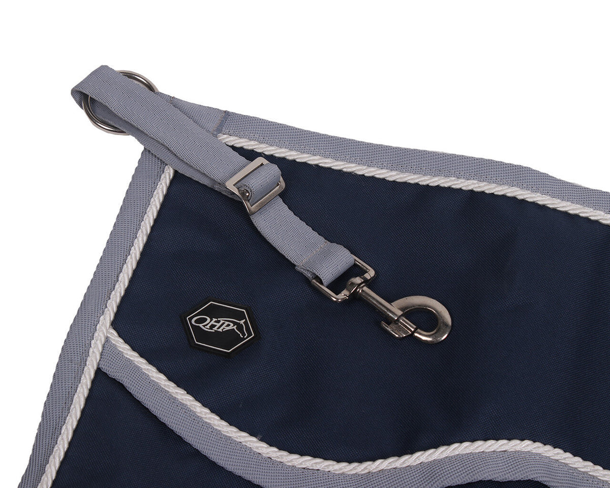 QHP Boksgardin 60 x 95cm. Navy