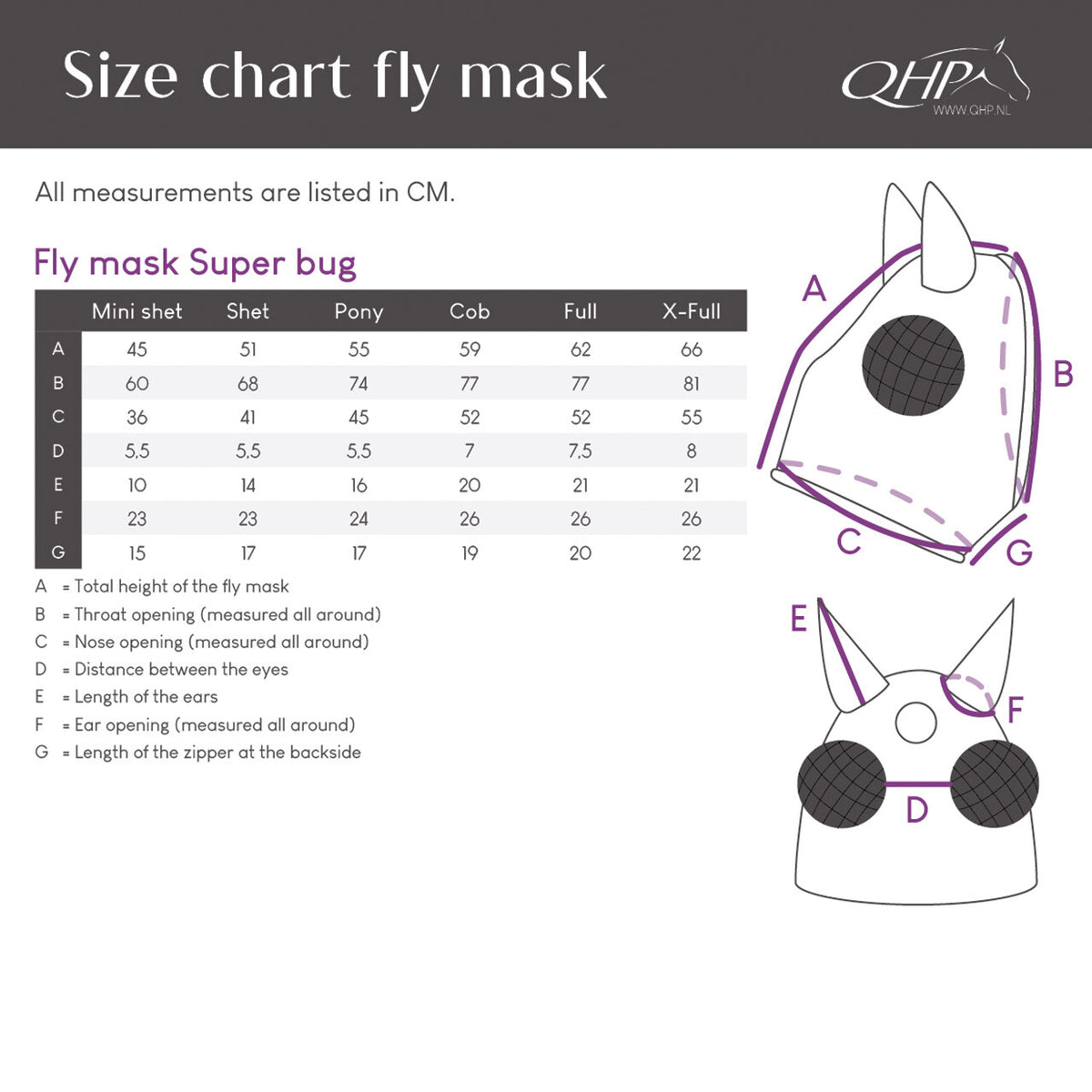 QHP SUPER BUG Insektmaske. Navy