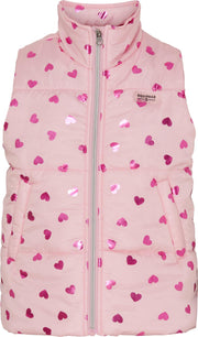 EQUIPAGE KIDS THILDA Vest. Pink Mist