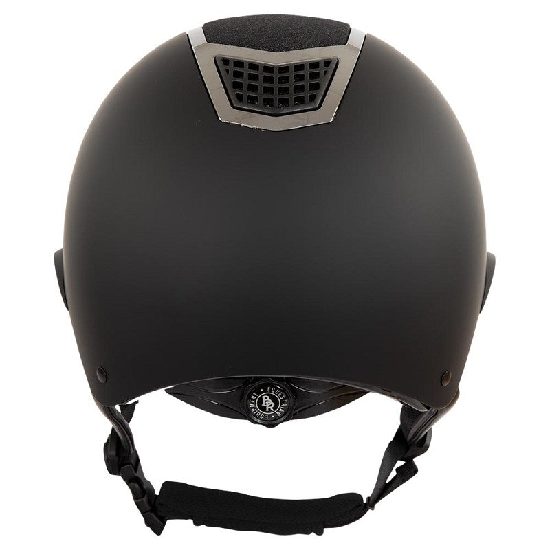 BR LAMBDA PLUS Glitter ridehjelm. Sort/Gunmetal
