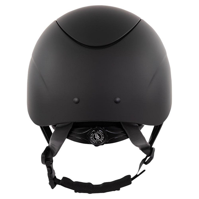 BR THETA Painted Ridehjelm. Sort/Gunmetal