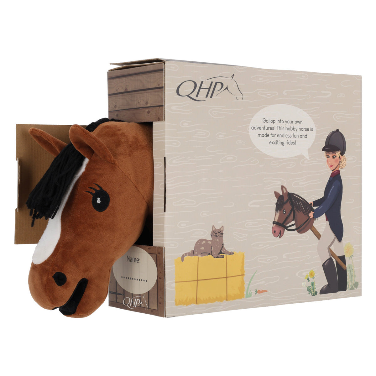 QHP HOBBY HORSE Kæphest. Brun