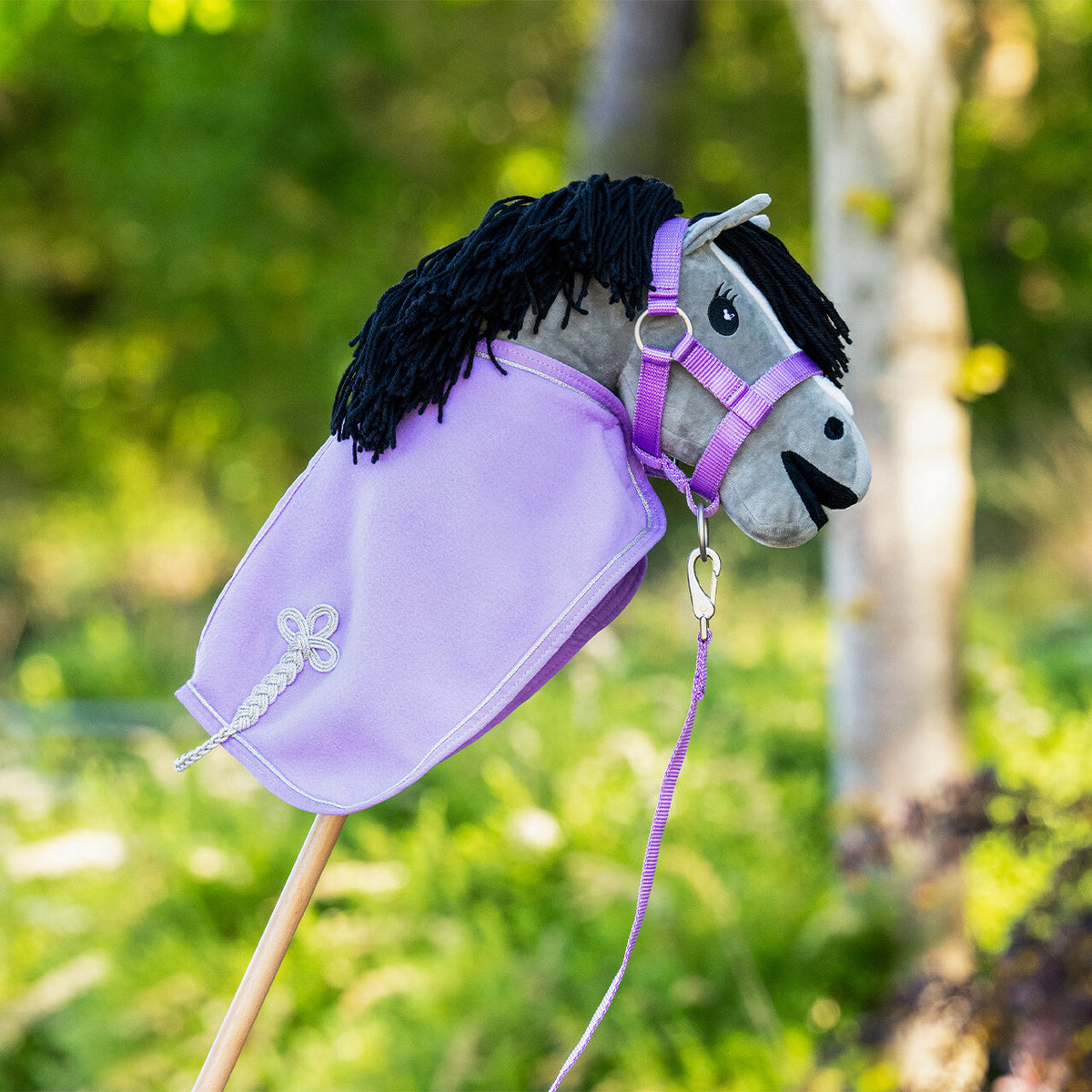 QHP Fleecedækken til Hobby Horse. Lilla