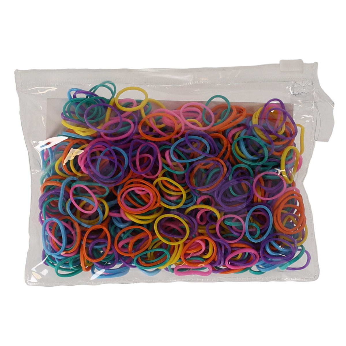 QHP Gummielastikker. Mix. 500stk