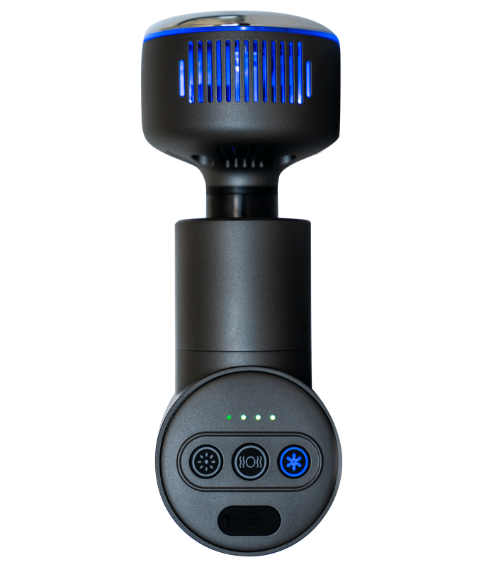 WALDHAUSEN Health + Care Pro Massagepistol, hot and cold.