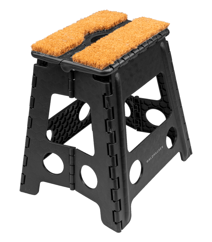 WALDHAUSEN Foldbar skammel med kokosmåtte