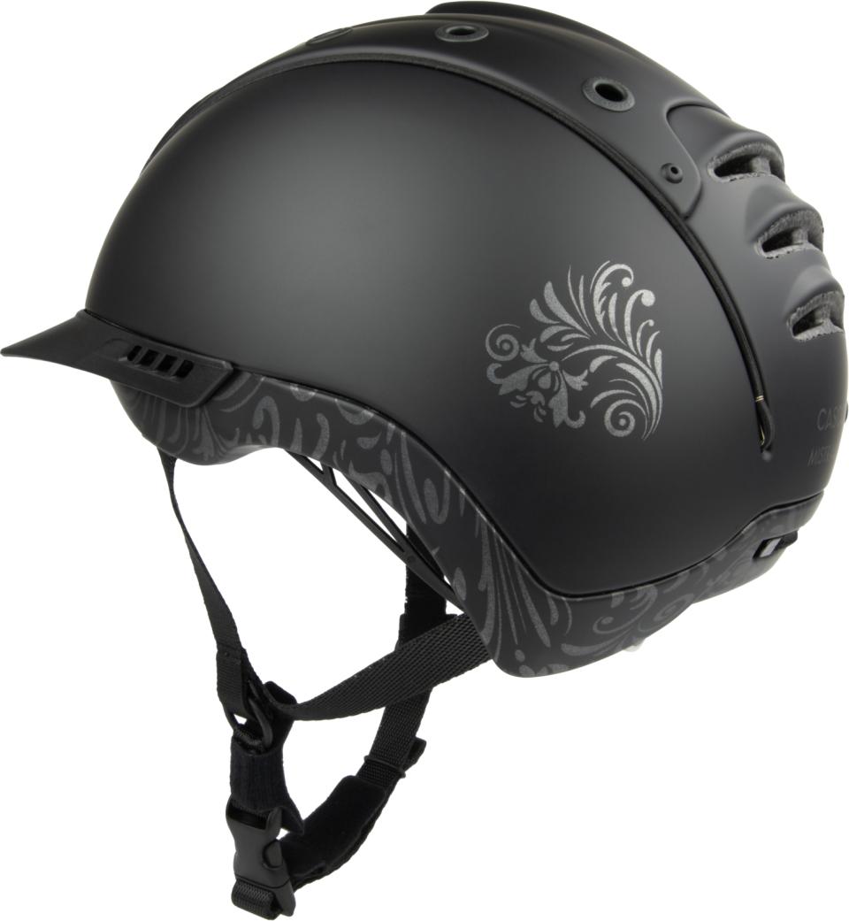 CASCO Mistral 2 Floral Ridehjelm. Sort