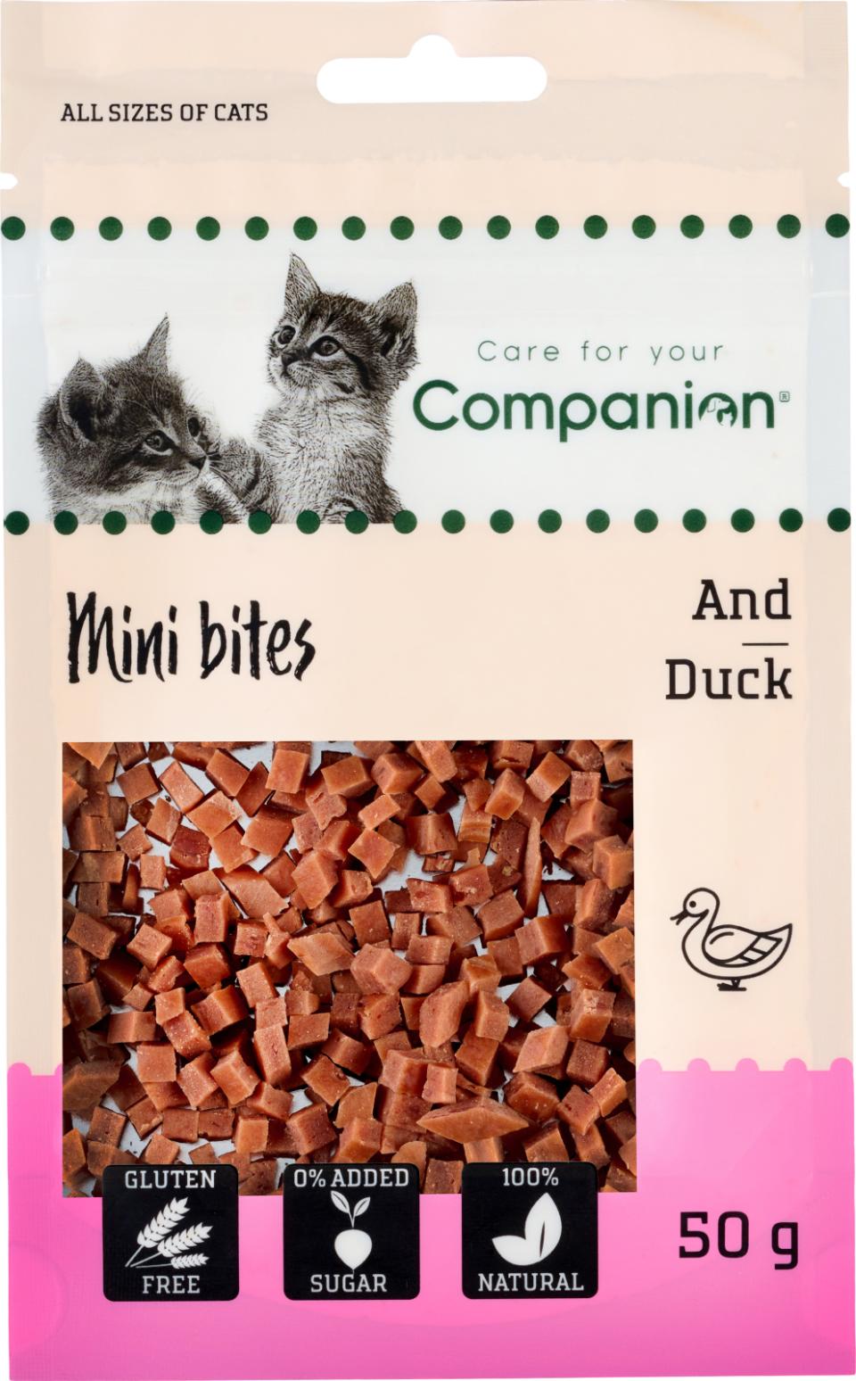 COMPANION CAT Mini Duck Cubes. 50g