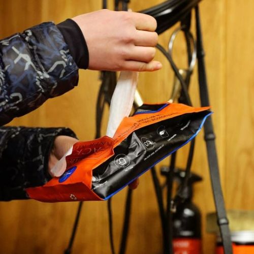 Carr & Day & Martin. Belvoir Tack Cleaning Mitt. Pakke med 10 styks