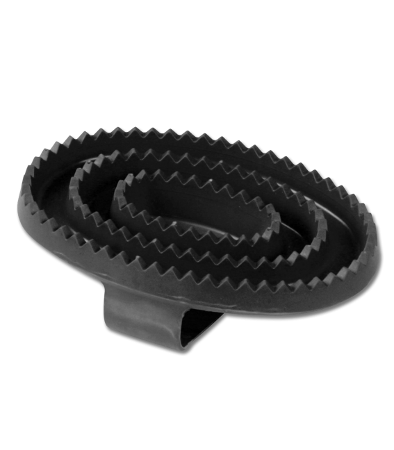 WALDHAUSEN Afstrygningsstrigle af gummi. Sort