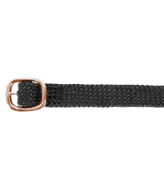 WALDHAUSEN Premium sporeremme i nylon. Sort/rosegold