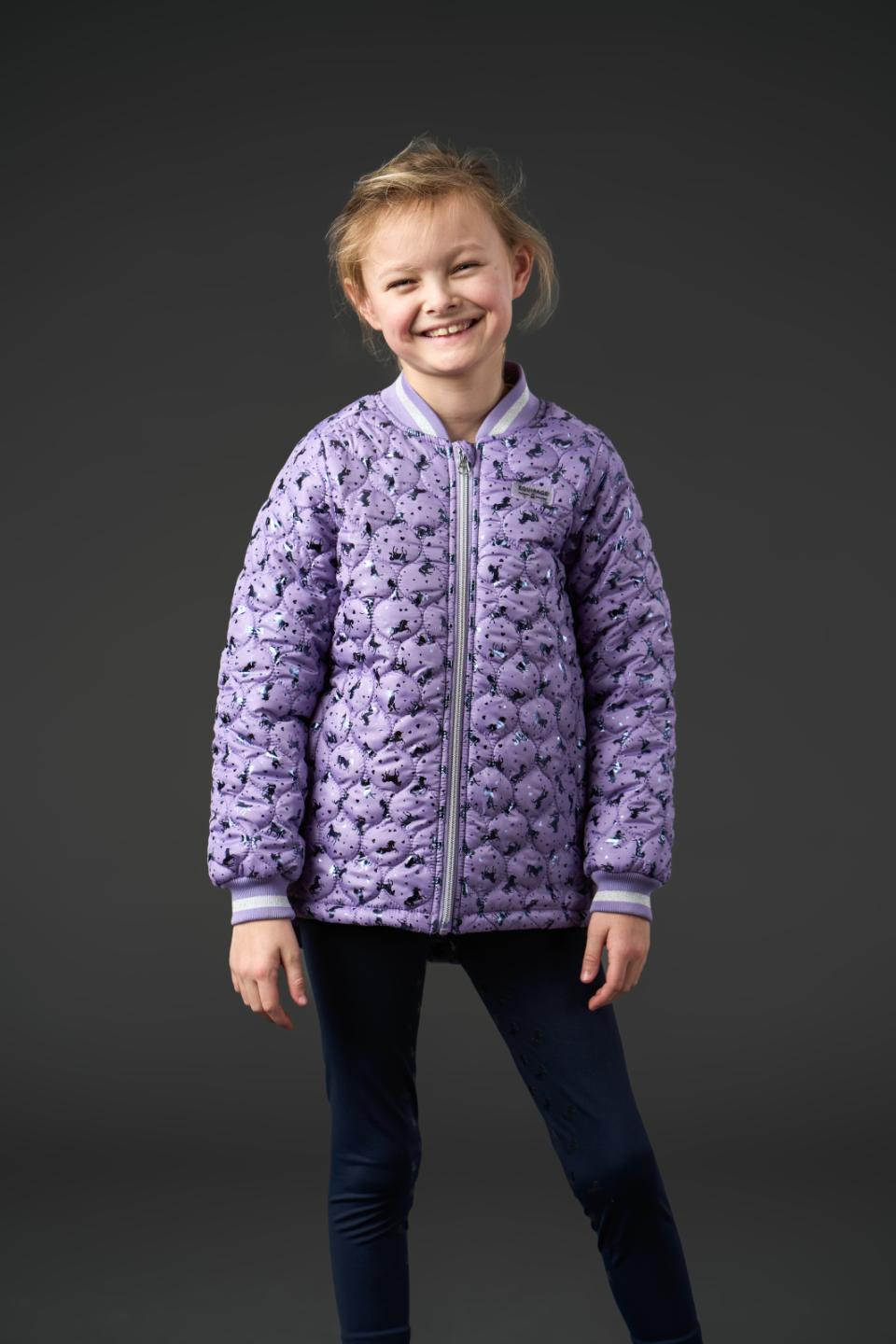 EQUIPAGE ALANA Jakke. Junior. Aster Purple
