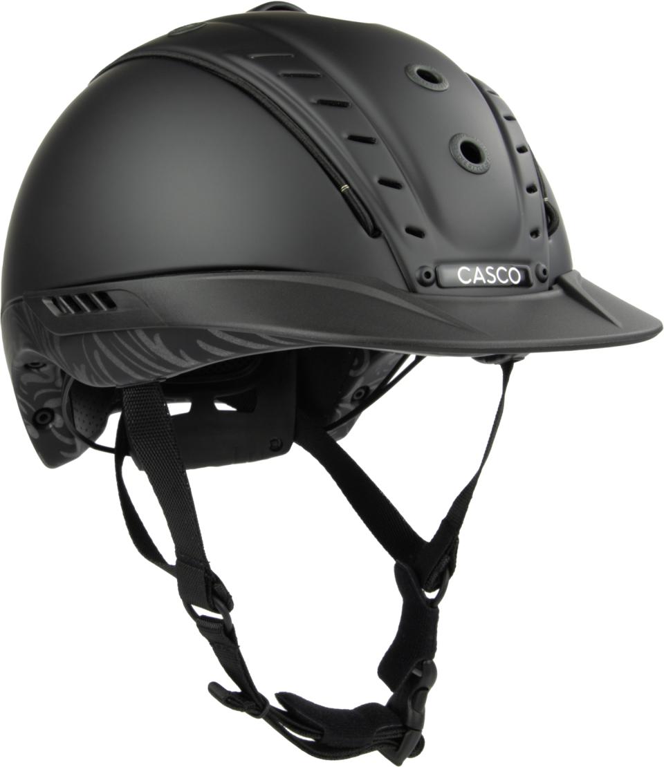 CASCO Mistral 2 Floral Ridehjelm. Sort