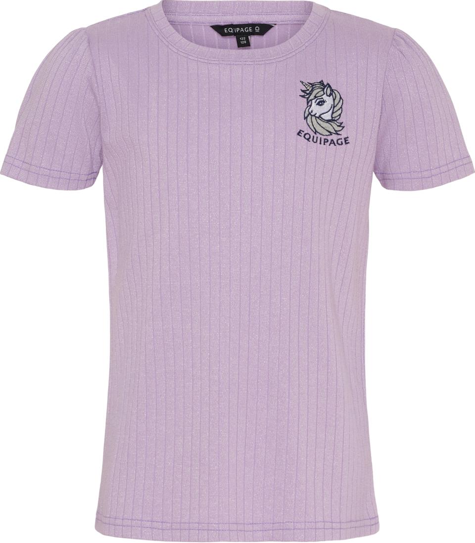 EQUIPAGE ALEXI T-shirt junior. Lavender