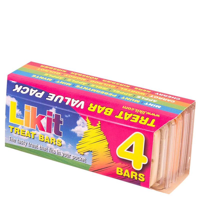 LIKIT Treat bar. 4-styks pakke med forskellige varianter