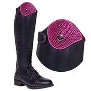 QHP Clips Til Romy Ridestøvle, Snake Hot Pink