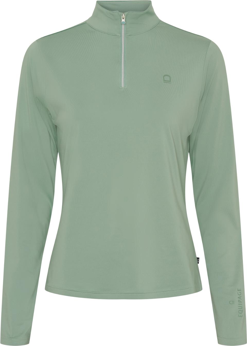 EQUIPAGE KOLYMA Ridetrøje. Granite Green