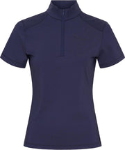 CATAGO THELMA Kortærmet ridebluse. Navy