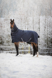 HORSEGUARD LYNN 400g. 1200D vinterdækken med fast hals. Navy