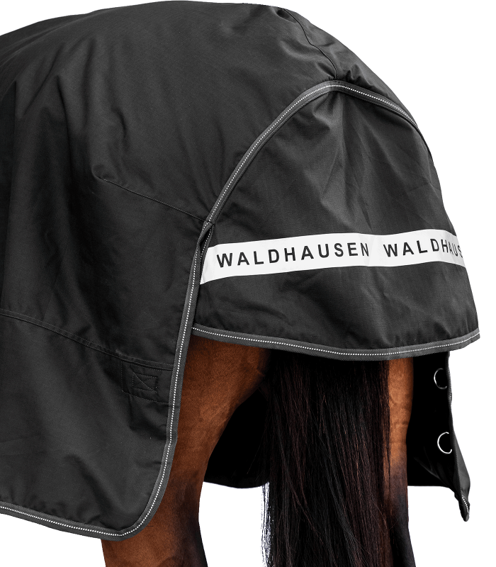 WALDHAUSEN ARCTIC Overgangsdækken. 100g. Sort