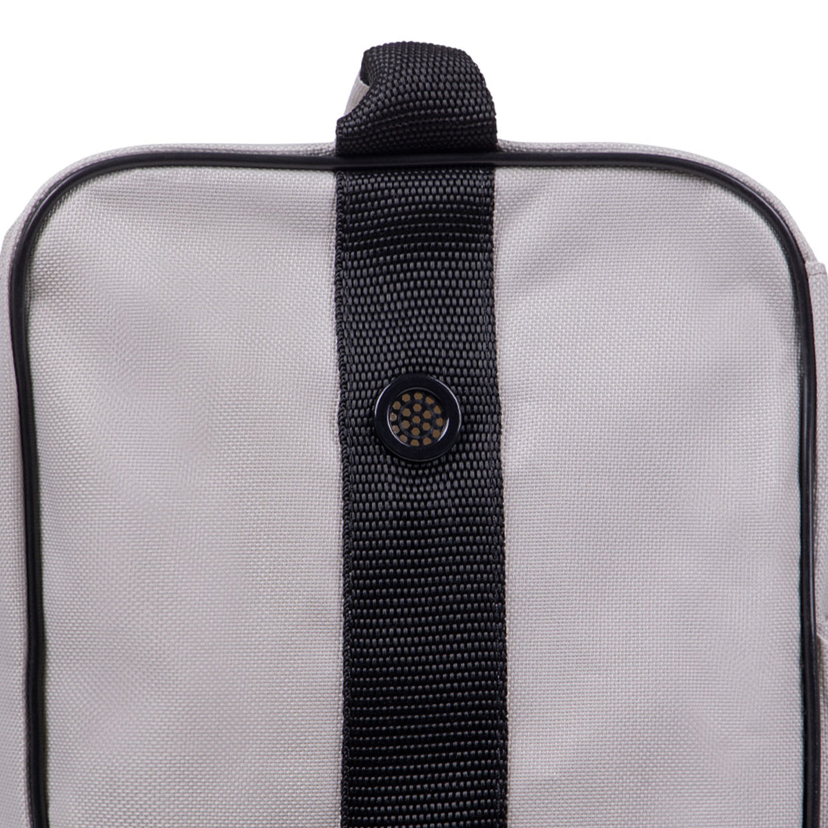 QHP Q-ESSENTIALS Kombi hjelm- og støvletaske. Grå/sort