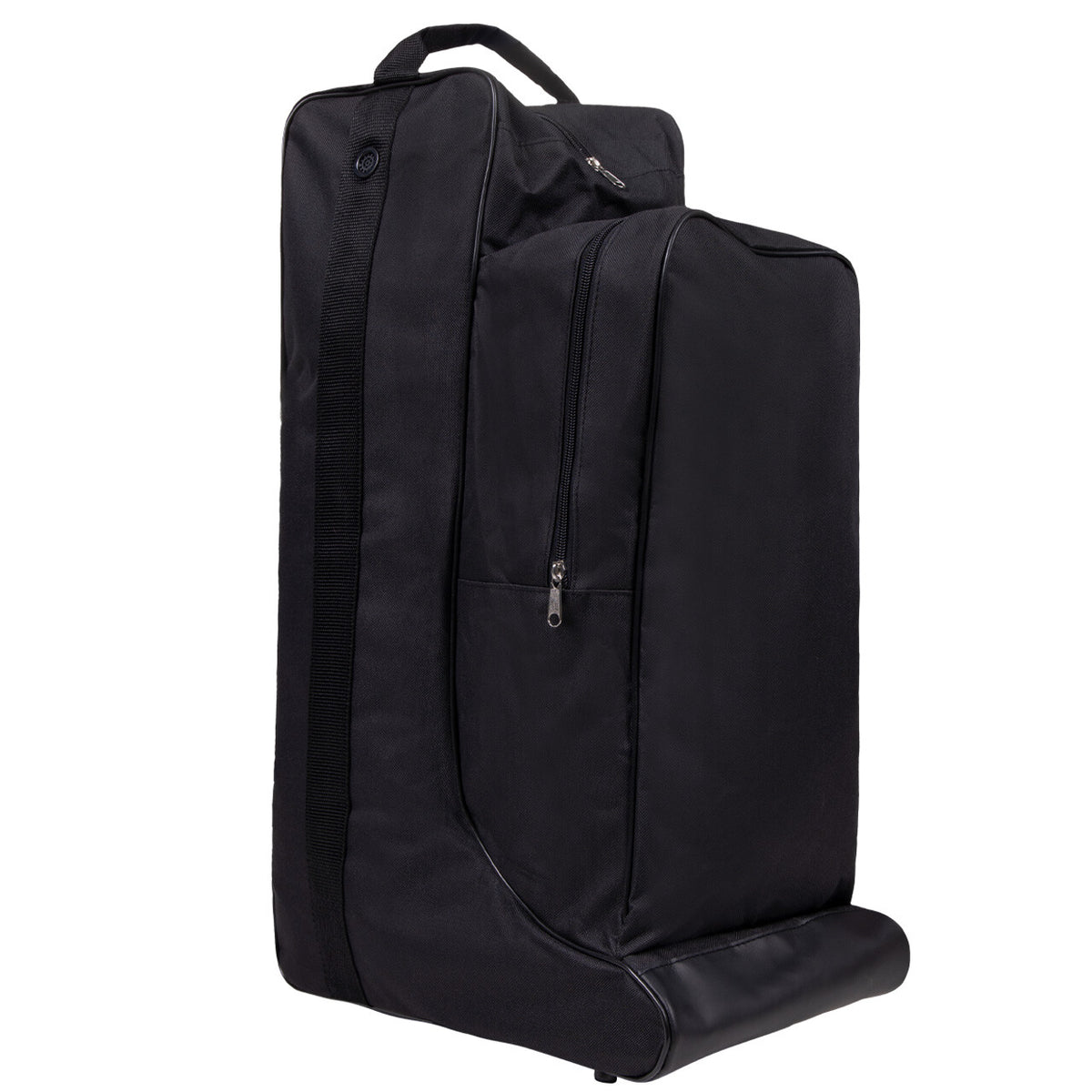 QHP Q-ESSENTIALS Kombi hjelm- og støvletaske. Sort