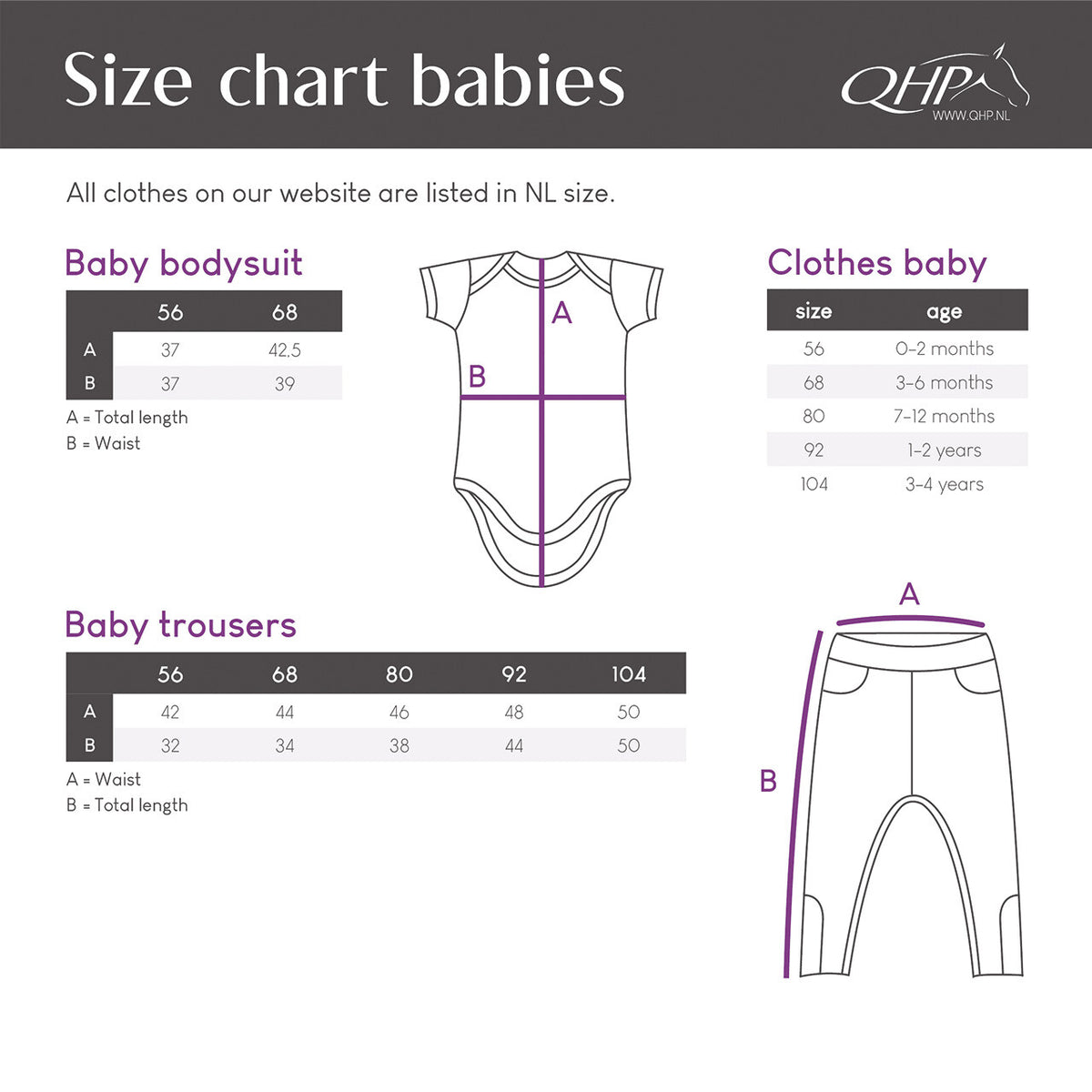 QHP BOBBY Baby ridebukser. Beige