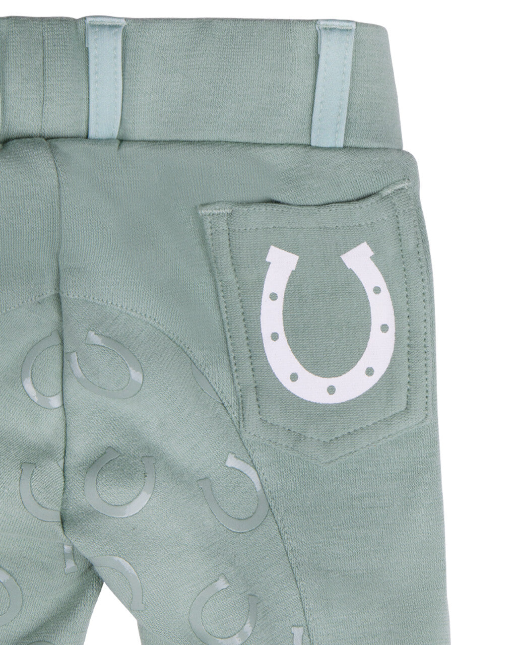QHP BOBBY Baby ridebukser. Pistacie