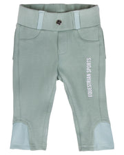 QHP BOBBY Baby ridebukser. Pistacie