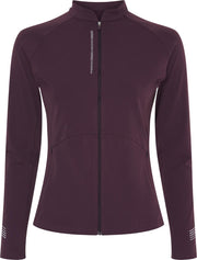 CATAGO TABITA Zip-cardigan. Plum Perfect