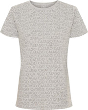 CATAGO TIMO Logo T-shirt. Grey Melange