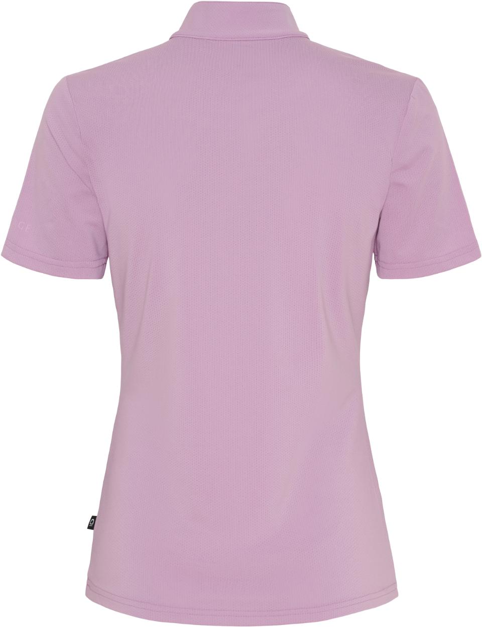 EQUIPAGE HASTY T-shirt med ½ lynlås. Lavender Herb