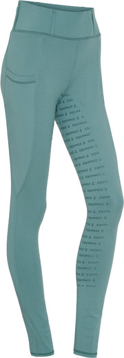 EQUIPAGE KENDRA Ridetights med full grip. Arctic Blue