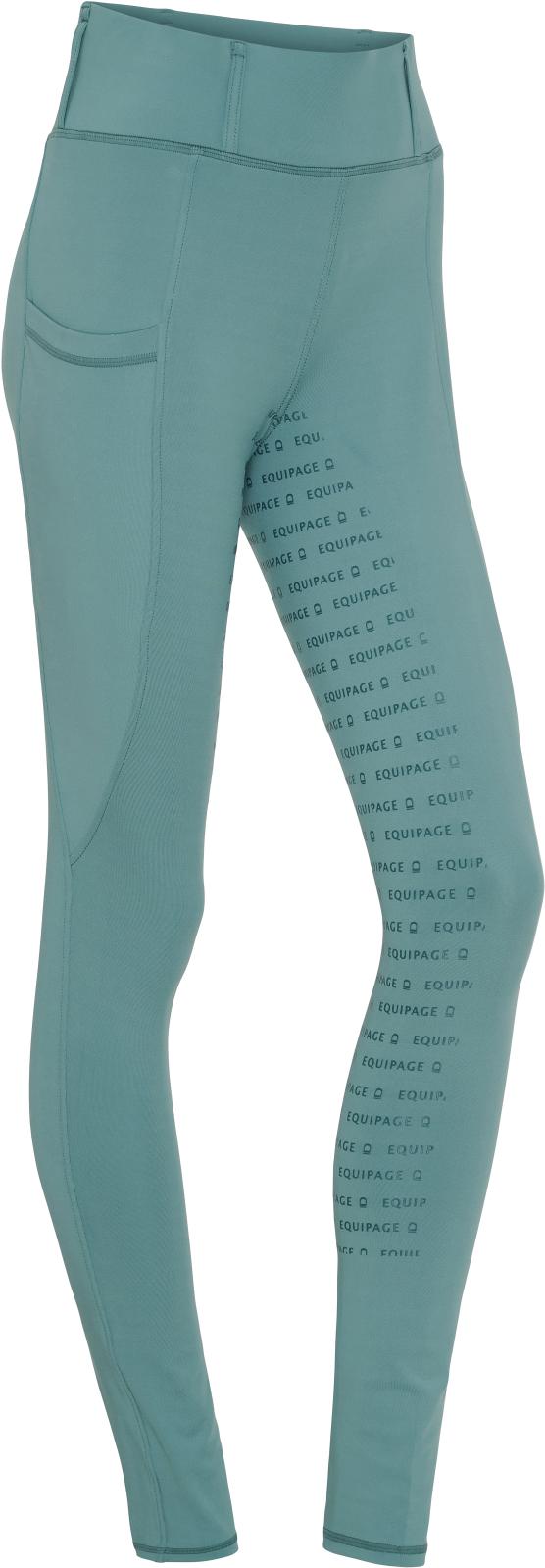 EQUIPAGE KENDRA Ridetights med full grip. Arctic Blue