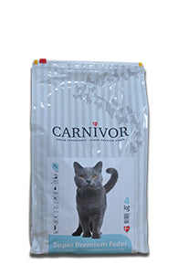 CARNIVOR Kattemad til alle voksne katte. 4 kg.