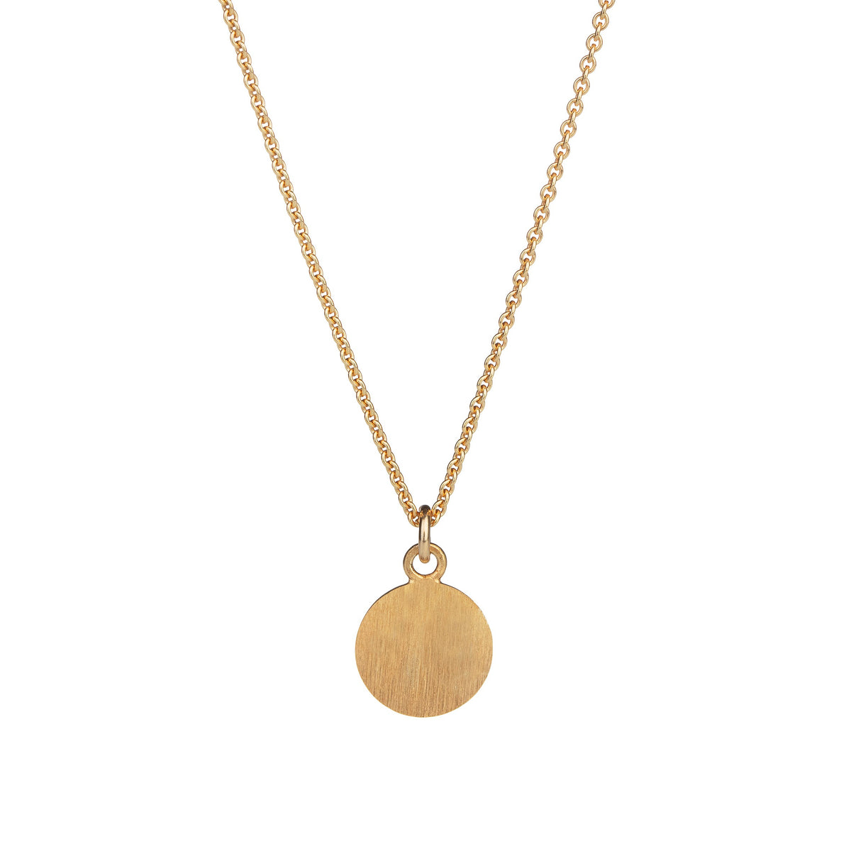 HELGSTRAND JEWELLERY Cassidy Glat Vedhæng, Matteret 9 mm